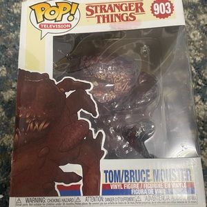 stranger things funko pop tom/bruce monster